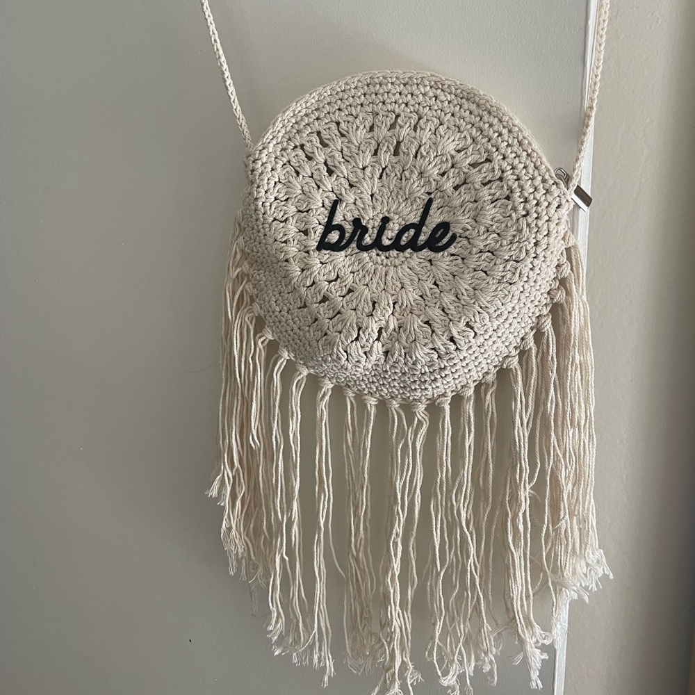 Fringe Crossbody Bride Bag